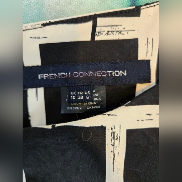 FRENCH CONNECTION Richie Paint Check Dress - Picture 4 of 4